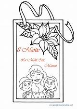 Colorat Ziua Mamei Planse Desene Martie Fise Felicitare Flori Educative Pamantului Imaginea Nr Panou Alege sketch template