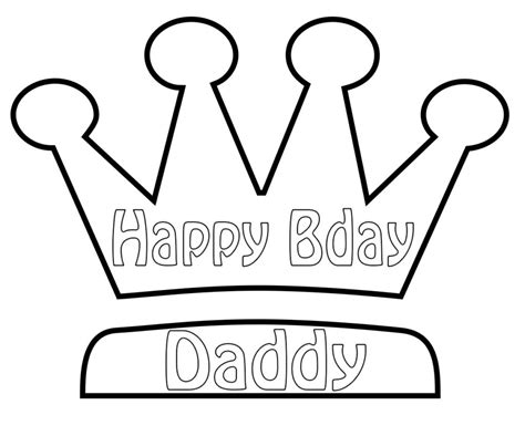 happy birthday daddy coloring pages  coloring pages  kids
