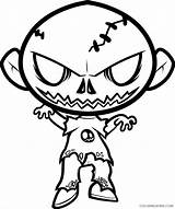Coloring4free Zombie Coloring Pages Kids Related Posts sketch template