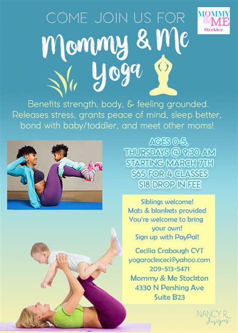 mommy   yoga class description yogawalls