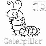 Caterpillar Coloring Pages Color Getcolorings Getdrawings sketch template