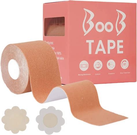 Boob Tape 10 Nipple Pasties With Breast Lift Elastic For Women At Rs 80