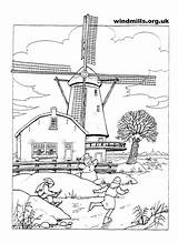 Coloring Pages Colouring Windmills Netherlands Windmill Holland Printable Adult Kleurplaten Kleurboek Nederland Getcolorings Kiezen Bord Heel Fun Kids sketch template