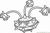 Ferrothorn Pokémon Coloringpages101 sketch template