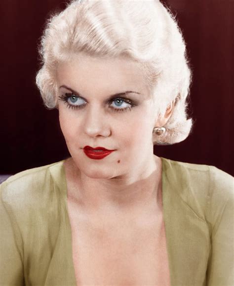 “hello” Jean Harlow Born 3 March 1911 Bygone Todays