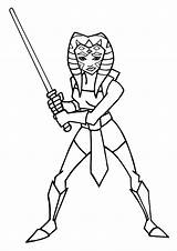 Jedi Coloring Pages Print sketch template