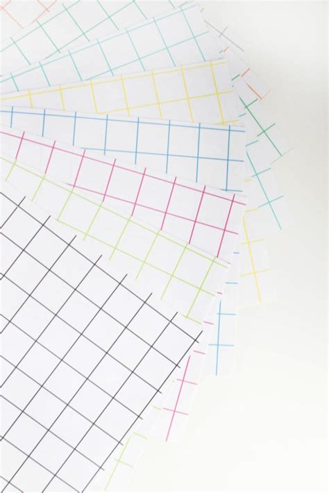 grid wrapping paper   colors  printable friday  joyful riot