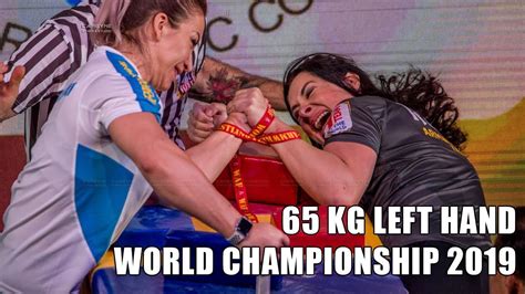 senior women 65 kg left hand full class world