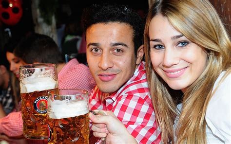 bayern munich don their lederhosen and party at oktoberfest in pictures