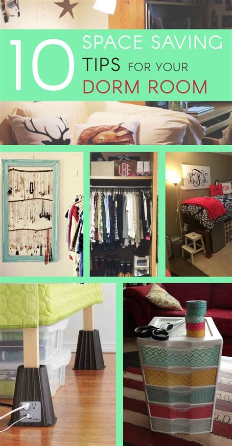 10 Space Saving Tips For Your Dorm Room College Tips