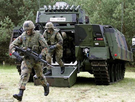german army announces million euros recruitment plan daily mail