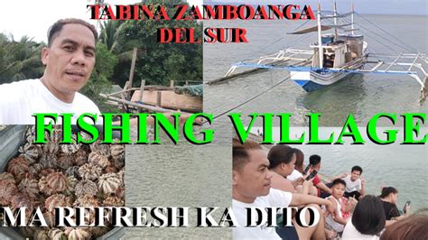 fishing village tabina zamboanga del sur youtube
