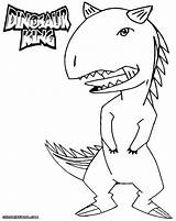 Coloring Dinosaur King Pages Print Colouring Dinosaurking Colorings Library Popular sketch template