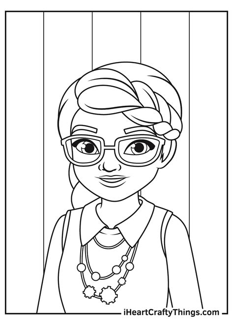 lego friends coloring pages updated