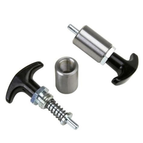 sbds pop pull pin  diameter spring loaded steel plunger  diameter    length weld