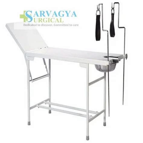 examination cum gynae table 210 l x 90 w x 60 h cm at rs 5800 piece in