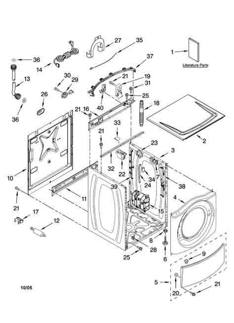 kenmore  washer parts diagram general wiring diagram
