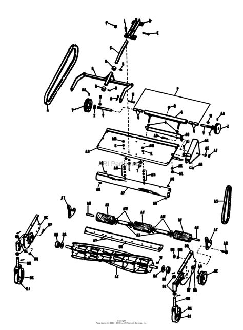 simplicity   reel mower parts diagram   reel mower