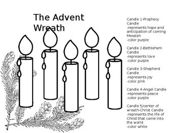 advent wreath  readings  school counselor  north tpt