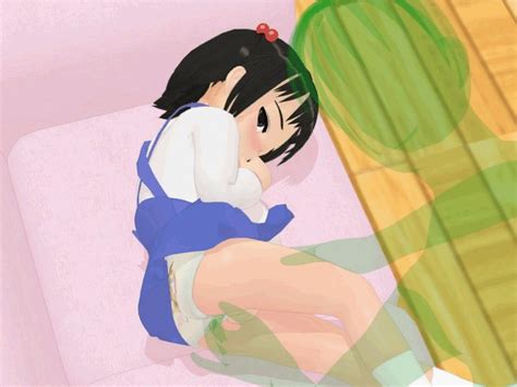Ekikon Kenkyuukai Animated Animated  Copyright Request 1girl 3d