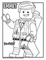 Emmet Lego Drawing Movie Coloring Brickowski Draw Tutorial sketch template