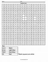 Worksheets Mystery Multiplication Squared Spiderman Subtraction Coloringsquared Printablemultiplication sketch template