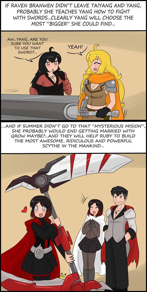 what if summer and raven never left [fjtiko] rwby