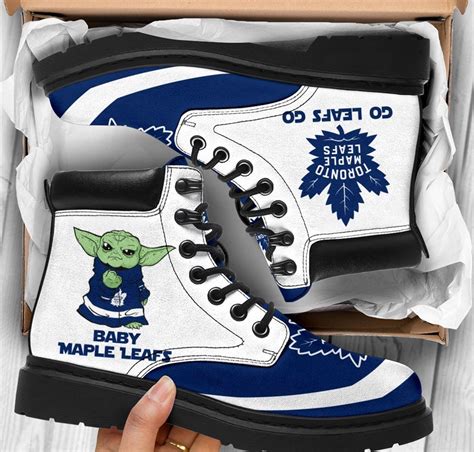 toroto ice hockey team boots baby yoda maple leafs boots gifts etsy
