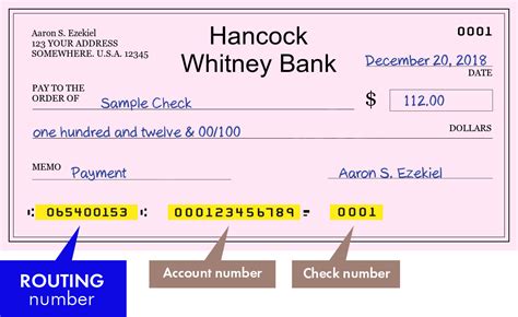 065400153 – Bank Routing Number And Location Near Me