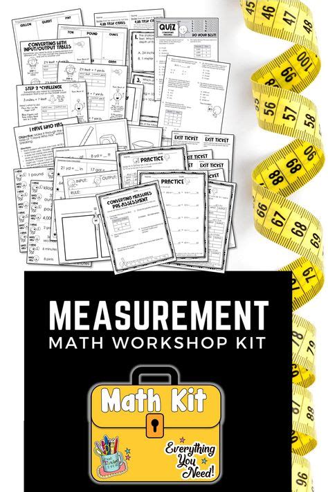 measurement ideas   measurement activities teaching