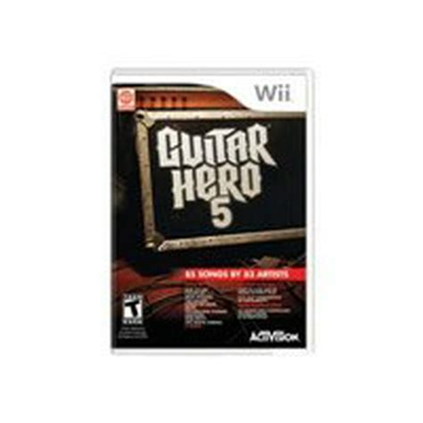 Guitar Hero 5 Nintendo Wii Game Only