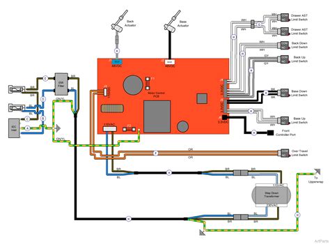 furniture whip wiring diagram