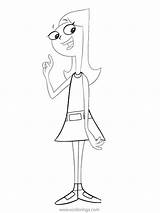 Phineas Candace Coloring Ferb Pages Smiling Xcolorings 1200px 900px 52k Resolution Info Type  Size Jpeg sketch template