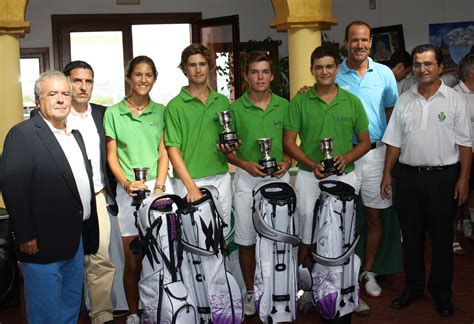 aesd el real club de golf de sevilla se proclama campeon del interclubs infantil  cadete de