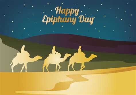 happy epiphany day  vector art  vecteezy