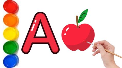 apple   ball alphabets  ii    kids   kidslearning