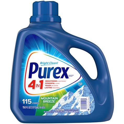 purex mountain breeze  liquid laundry detergent  loads shop