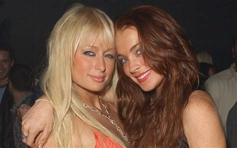 lindsay lohan says paris hilton lied about night out with britney spears