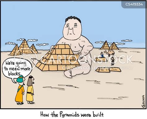 Pyramid Builders Cartoons And Comics Funny Pictures From