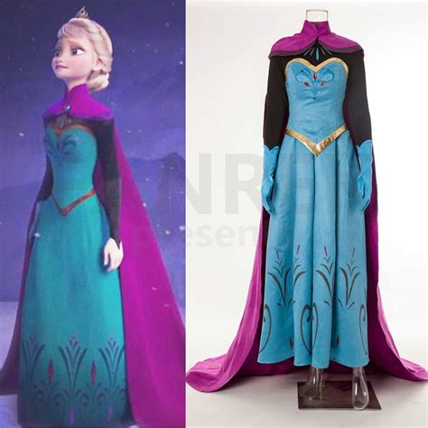 Disney Movie Frozen Elsa Dress Costume