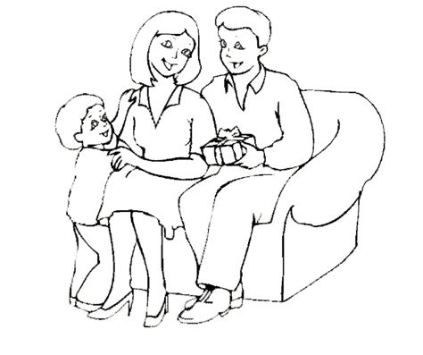 family characters  printable coloring pages