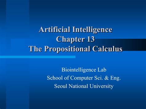 chapter   propositional calculus