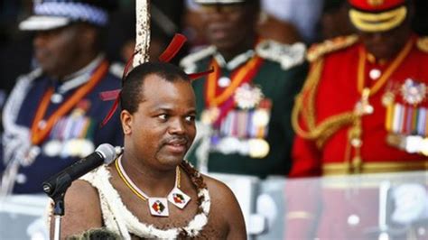 swaziland judge suspended for insulting king bbc news