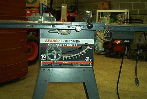 Craftsman 10 Table Saw With New Dado Blade For Sale In Spring City