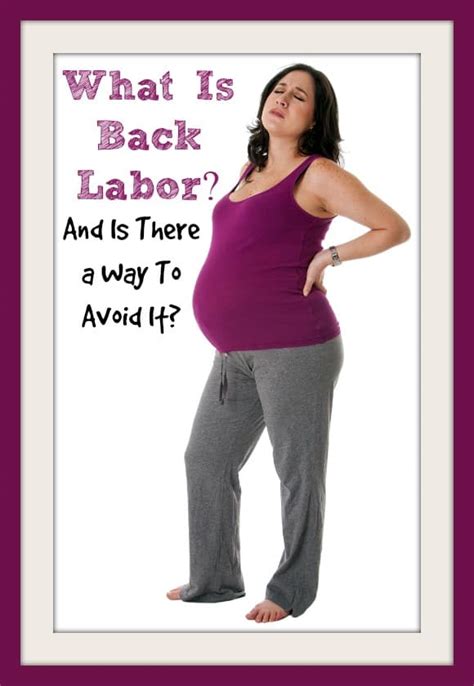 How Labor Back Pain Feels How It S Different How To Stop