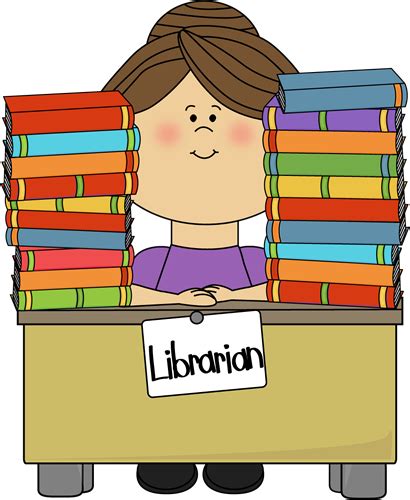 librarian clip art librarian image library activities library