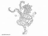 Fancy Coloring Pages Nancy Dancing Printable Kids Adults sketch template