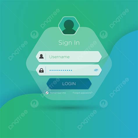 login interface vector hd images flat login user interface icon password user png image