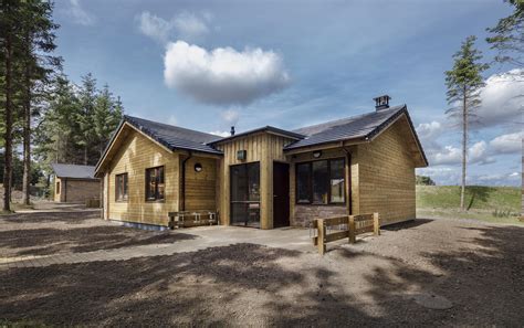 lodge completed  center parcs longford forest resort   summer  opening