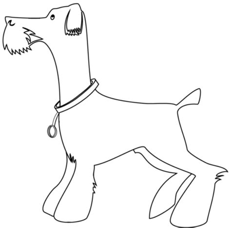 airedale terrier coloring page  print  color
